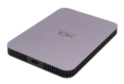 LaCie Mobile Drive Secure Space Gray 2TB externe Festplatte USB-C 3.0 STLR200040
