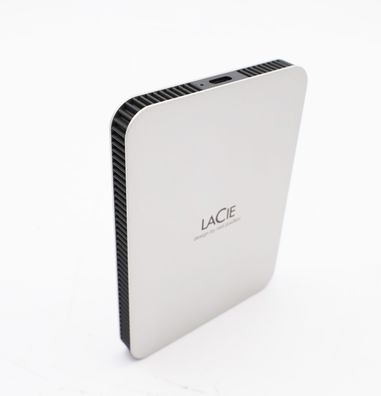 LaCie MOBILE DRIVE V2 Moon 2TB tragbare externe Festplatte, 2.5' silver