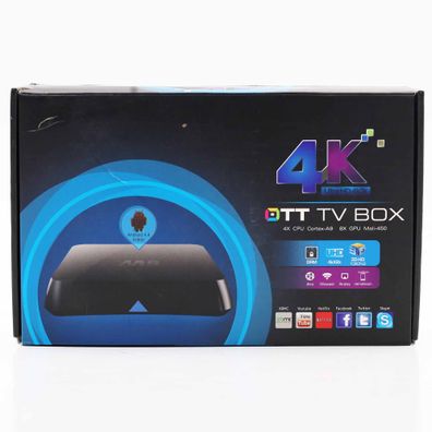 OTT Android TV Box Ultra HD 4K M8 Firmware Android 4.4 TT Multimedia TV Player