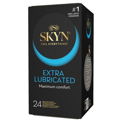 UNIMIL Skyn Feel Everything Extra Lubricated latexfreie, befeuchtete Kondome 24 Stk
