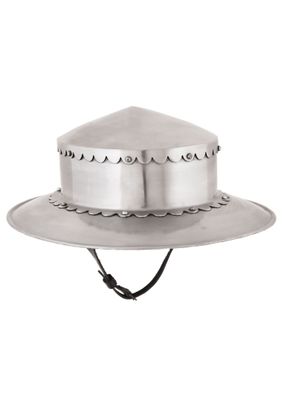 Eisenhut, gerade Form, 2 mm Stahl