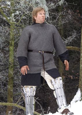 Kettenhemd Haubergeon, ID 8 mm, unbehandelt