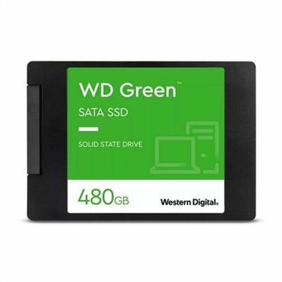 SSD WD Green 2,5" (6.4cm) 480GB SATA3 7mm intern