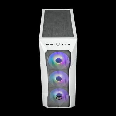 MasterBox TD500 Mesh V2 (weiß, Tempered Glass)