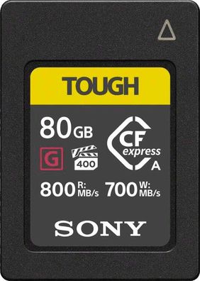 Sony Speicherkarte CFexpress 80GB Typ A Tough 800MB/s
