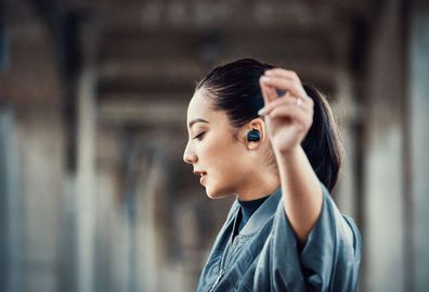 SE-E8TW-H graue In-Ear-Kopfhörer