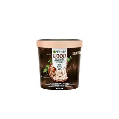 Garnier Good Coloración Permanente 4,0 Castaño Cacao 1 U