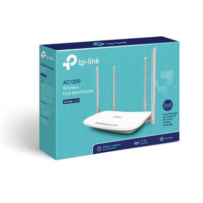 TP-Link Archer C50 WLAN-Router Fast Ethernet Dualband (2,4 GHz/5 GHz) Schwarz
