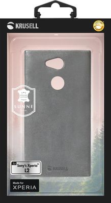 Krusell Sunne Cover Sony Xperia L2 Vintagegrau