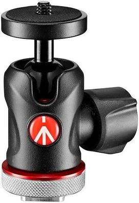 Manfrotto Kugelkopf MH492LCD-BH Micro + Cold Shoe