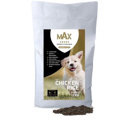 Max Puppy kip/rijst geperst