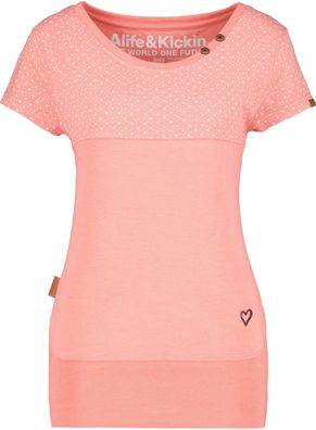Alife &amp; Kickin Damen Shirt kurzarm Bund CoraAK A 62068-9999
