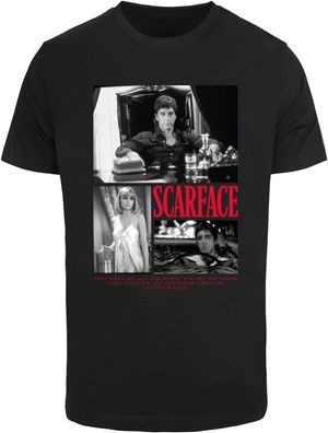 Merchcode Damen T-Shirt Scarface Women Money Tee MC1016