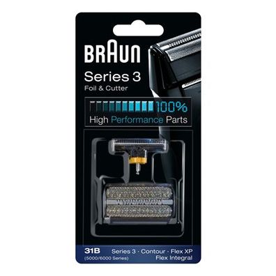 BRAUN Scherfolie + Scherblock für Rasierer (5000/6000CP)