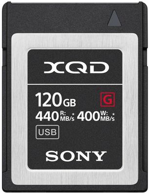 Sony Speicherkarte XQD G 120GB 440/400MB/s