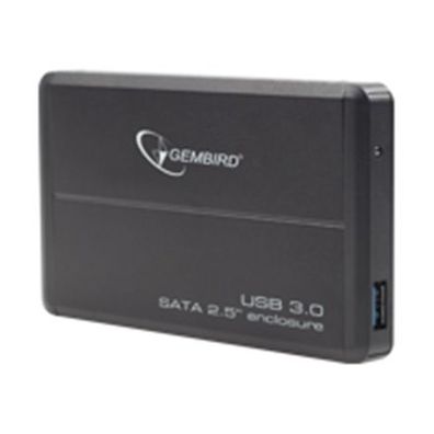 Gembird EE2-U3S-2 Speicherlaufwerksgehäuse HDD-Gehäuse Schwarz 2.5 Zoll