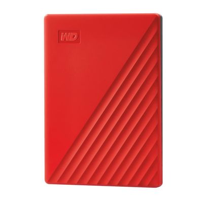 Externe Festplatte Western Digital My Passport 2TB Rot