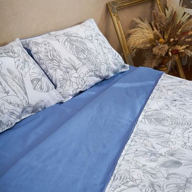 KING SIZE BBC LEINEN, 132TC, AKI