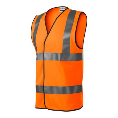 Warnweste HV Leuchtend Orange