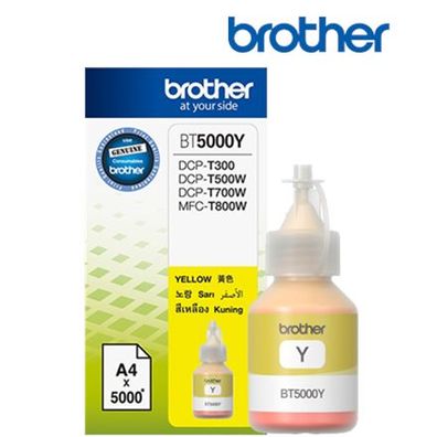 Brother BT5000Y Brother Tinte BT5000Y Sarga