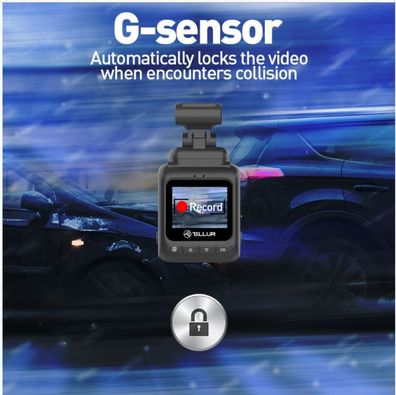 Tellur Dash Patrol DC1 FullHD 1080P Schwarz