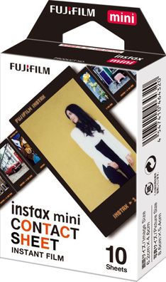 Fujifilm Instax Mini 1x10 Kontaktbogen