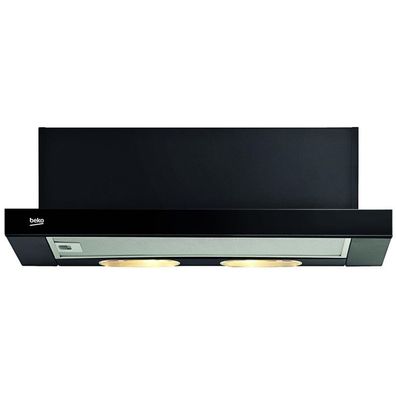 Beko CTB6250B Dunstabzugshaube 420 m³/h Halb eingebaut (ausziehbar) Schwarz