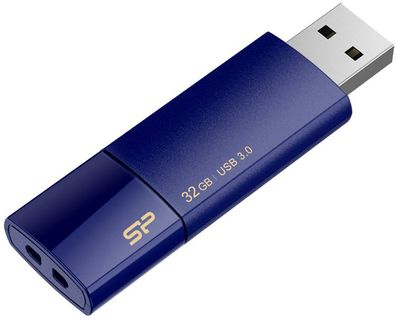 Silicon Power Flash-Laufwerk 32GB Blaze B05 USB 3.0, dunkelblau