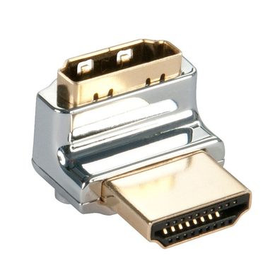 LINDY Adapter HDMI CROMO 90 Grad M/F "Rauf