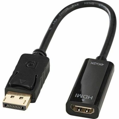LINDY DisplayPort an HDMI 4K Adapterkabel Passiv