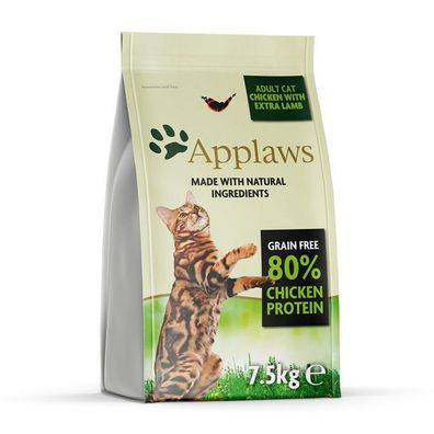 Applaws - Katzenfutter - Huhn und Lamm - 7,5 kg &#40;174-076&#41;
