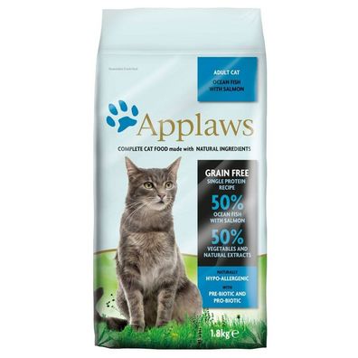 Applaws - Katzenfutter - Seefisch und Lachs - 6 kg &#40;174-077&#41;