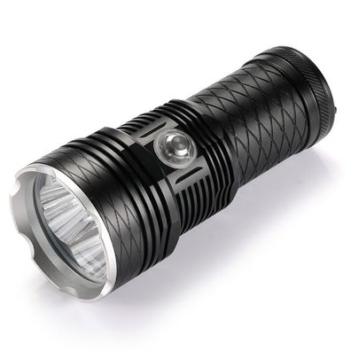 Taktische 4-LED-Taschenlampe Taucherlampe XHP70, Wasserdicht bis 200m