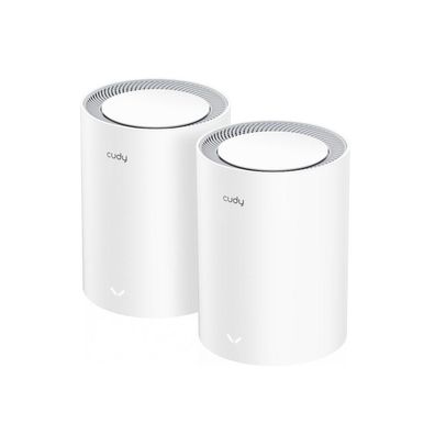 Cudy M1800 2er-Pack Dualband (2,4 GHz / 5 GHz) Wi-Fi 6 (802.11ax) Weiß 1 Intern