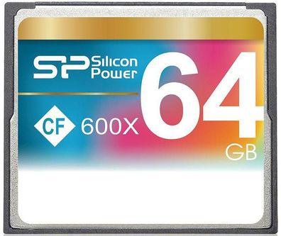 Silicon Power Speicherkarte CF 64GB 600x