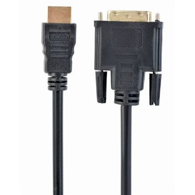 Gembird 3 m, HDMI/DVI, M/M DVI-D Schwarz