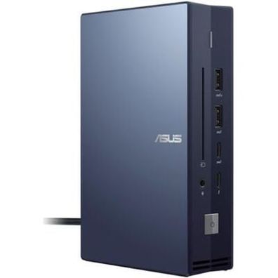 ASUS SimPro Dock 2 Kabelgebunden Thunderbolt 3 Schwarz, Blau