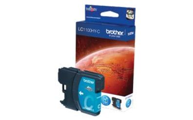 Brother LC-1100 Tintenpatrone cyan hohe Kapazität 16ml 750 Seiten 1er-Pack