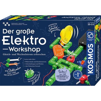 KOSMOS Der gro&#195; #159; Elektro-Workshop, Experimentierkasten