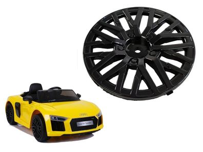 Kappe für das Elektroauto Audi R8 Schwarz