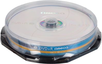 Omega DVD+R 4,7 GB 16x 10er Spindel
