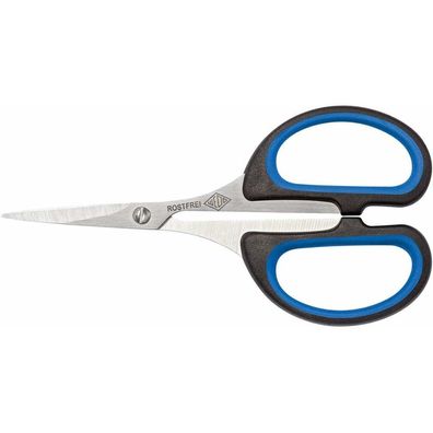 WEDO Silhouettenschere Soft-Cut schwarz-blau 10,5 cm