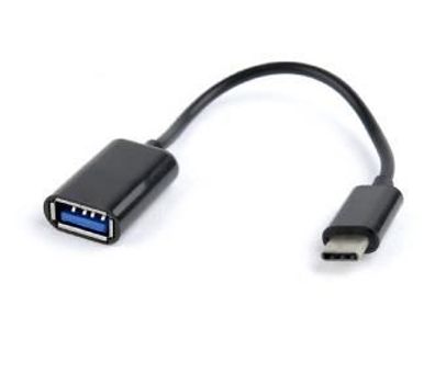 Gembird A-OTG-CMAF2-01 USB-Kabel 0,2 m USB C USB A Schwarz