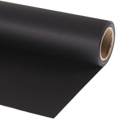 Manfrotto Hintergrund 2,72x11m, schwarz (9020)