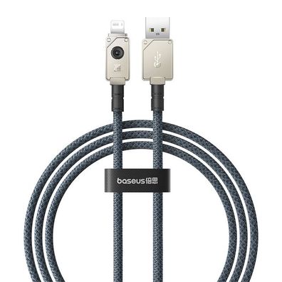 Baseus Unbreakable USB A auf iP Kabel 1 m 5V-2,4A Weiß