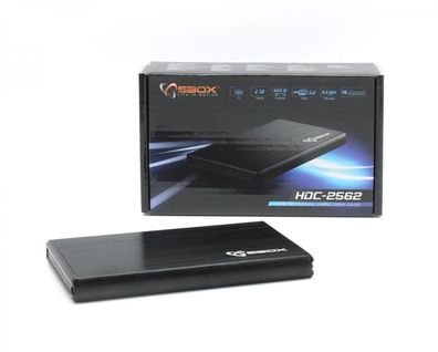Sbox HDC-2562B 2.5 Externes Festplattengehäuse Blackberry Schwarz