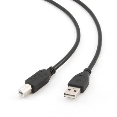 Gembird CCP-USB2-AMBM-10 USB-Kabel 3,04 m USB A USB B Schwarz