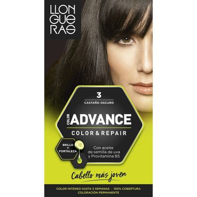 Llongueras Color Advance Hair Colour 3 Dark Brown