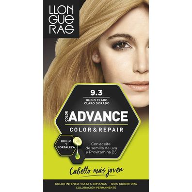Llongueras Color Advance Hair Colour 9,3 Golden Light Blond