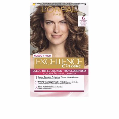 L'Oréal Professionnel Excellence Creme tinte #6 rubio oscuro 192ml